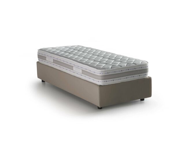 Cama de solteiro de tecido