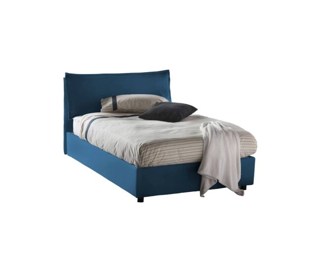Cama quadrada e meia de tecido
