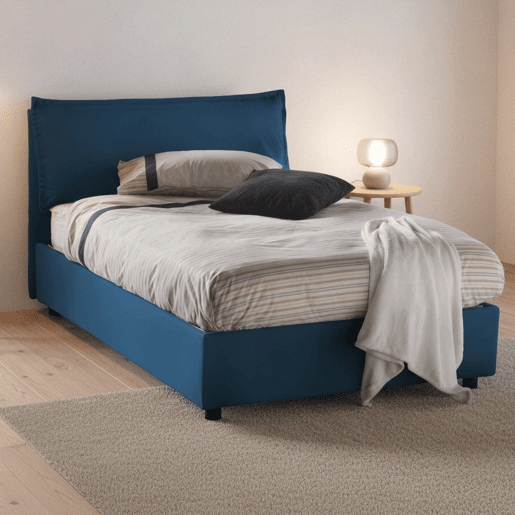 Cama quadrada e meia de tecido