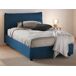 Cama quadrada e meia de tecido 135x215 Cama quadrada e meia de tecido 135x215 Azul