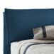 Cama quadrada e meia de tecido 135x215 Cama quadrada e meia de tecido 135x215 Azul