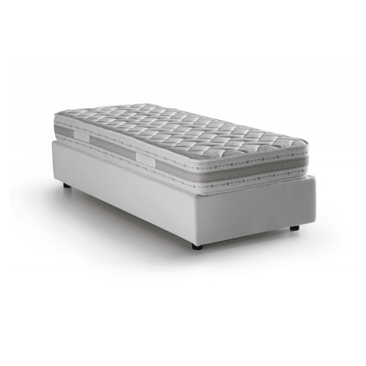 Cama de solteiro de tecido