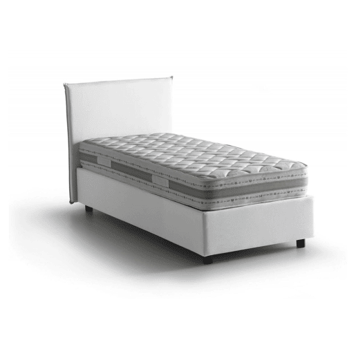 Cama de solteiro de tecido Cama de solteiro de tecido