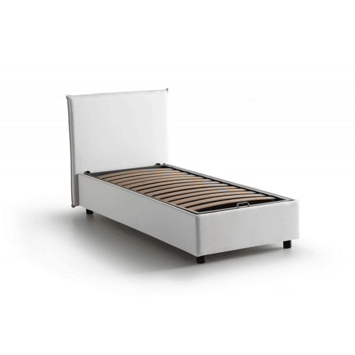 Cama de solteiro de tecido Cama de solteiro de tecido
