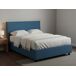 Cama quadrada e meia de tecido 205x135 Cama quadrada e meia de tecido 205x135 Azul