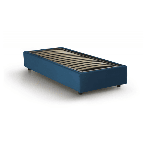 Cama de solteiro de tecido