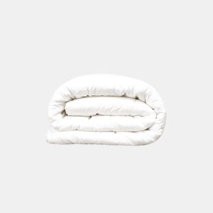 EdredĂ£o com enchimento nĂ³rdico branco 400gr Cama 150cm (240x220) Donegal Collections