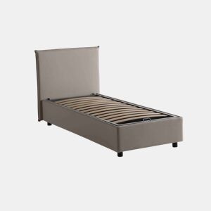 Cama de solteiro de tecido