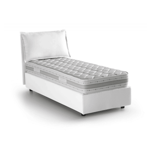 Cama de solteiro de tecido Cama de solteiro de tecido