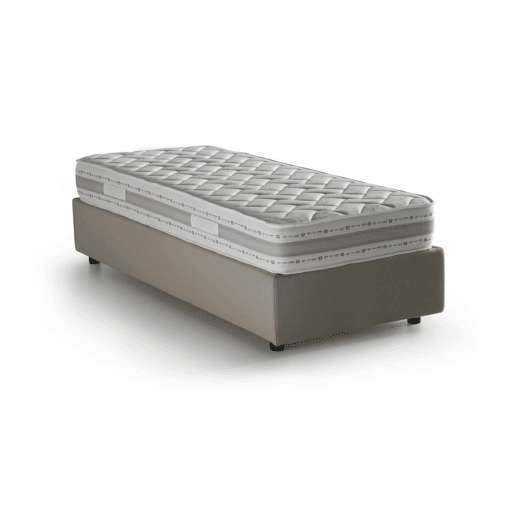 Cama de solteiro de tecido