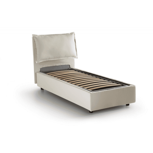 Cama de solteiro de tecido Cama de solteiro de tecido