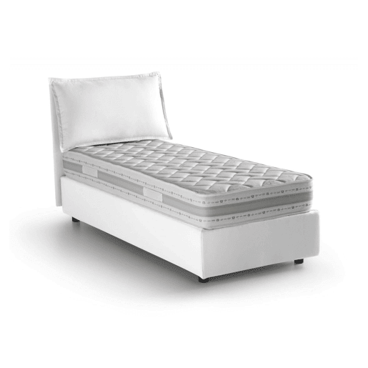 Cama de solteiro de tecido Cama de solteiro de tecido