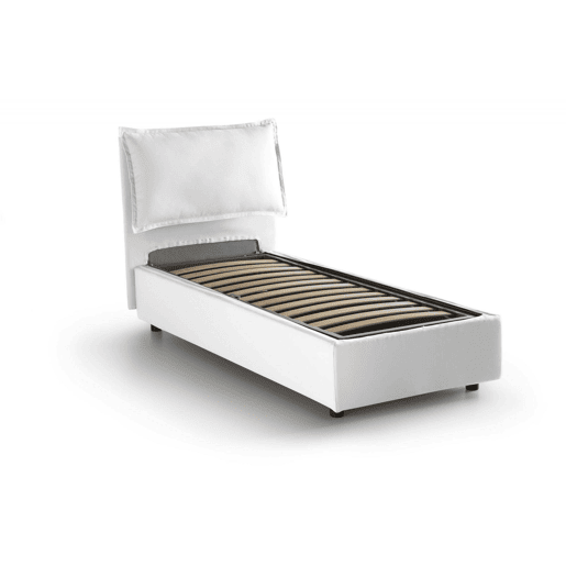 Cama de solteiro de tecido Cama de solteiro de tecido