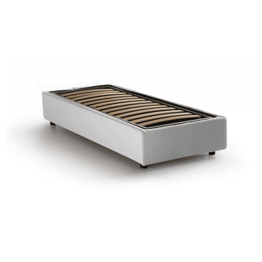 Cama de solteiro de tecido
