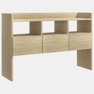 vidaXL Aparador 105x30x70 cm derivados de madeira carvalho sonoma