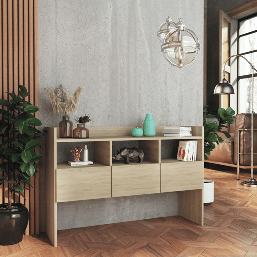 vidaXL Aparador 105x30x70 cm derivados de madeira carvalho sonoma vidaXL Aparador 105x30x70 cm derivados de madeira carvalho sonoma