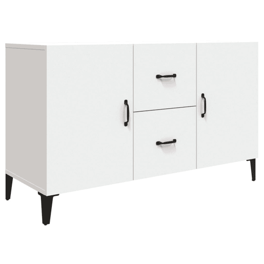 vidaXL Aparador 100x36x60 cm derivados de madeira branco vidaXL Aparador 100x36x60 cm derivados de madeira branco