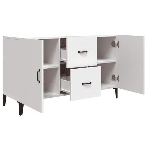 vidaXL Aparador 100x36x60 cm derivados de madeira branco vidaXL Aparador 100x36x60 cm derivados de madeira branco