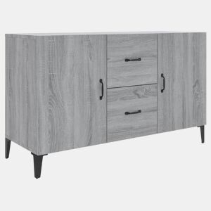 vidaXL Aparador 100x36x60 cm derivados de madeira cinzento sonoma