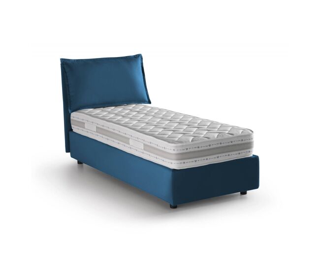 Cama de solteiro de tecido