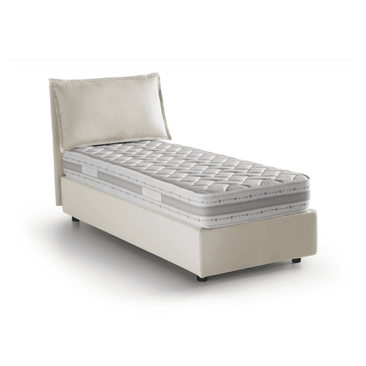 Cama de solteiro de tecido Cama de solteiro de tecido