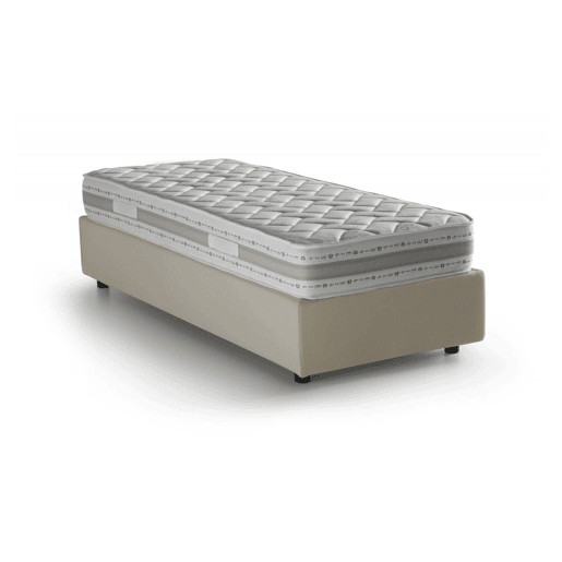 Cama de solteiro de tecido
