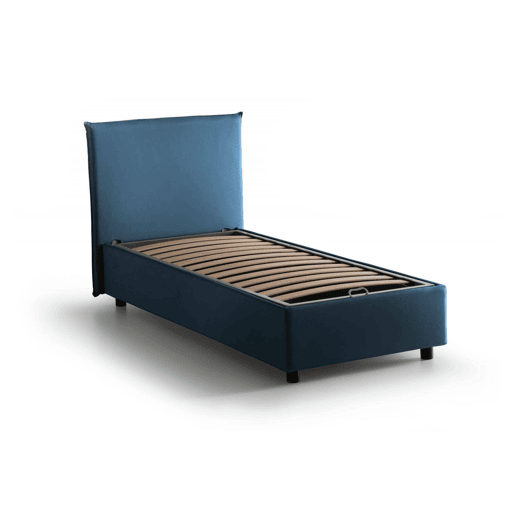 Cama de solteiro de tecido Cama de solteiro de tecido
