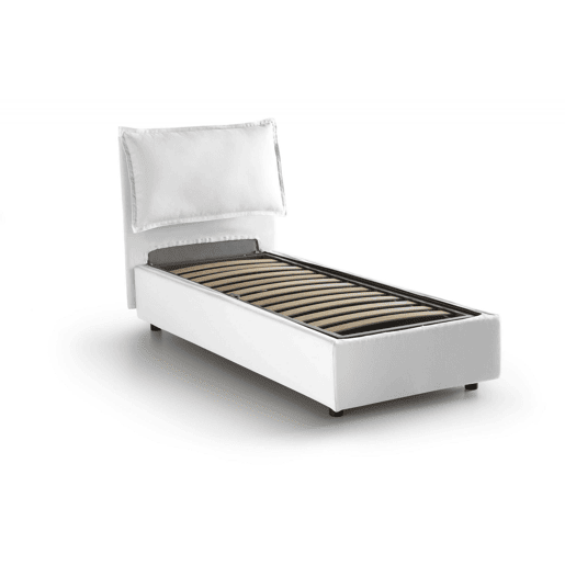 Cama de solteiro de tecido Cama de solteiro de tecido