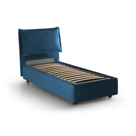 Cama de solteiro de tecido Cama de solteiro de tecido