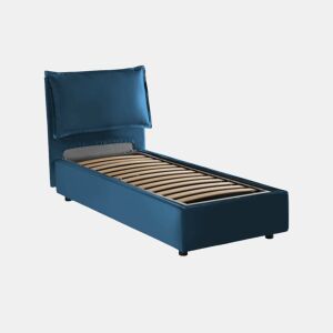 Cama de solteiro de tecido