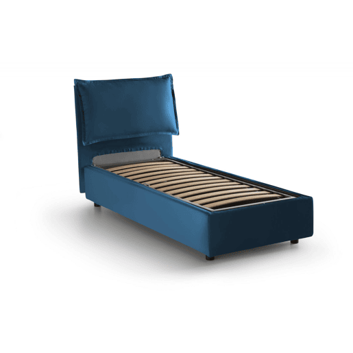 Cama de solteiro de tecido Cama de solteiro de tecido