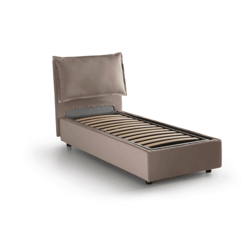 Cama de solteiro de tecido
