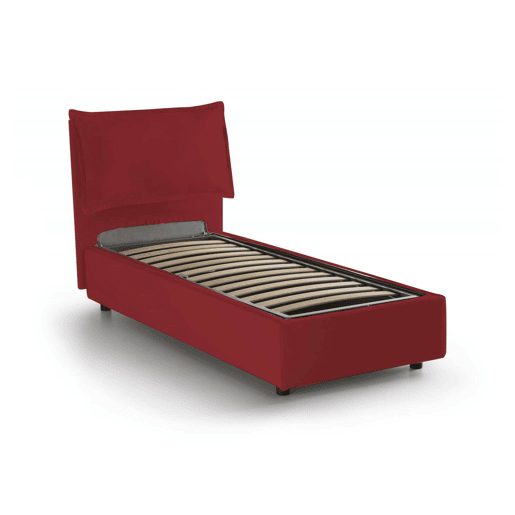 Cama de solteiro de tecido Cama de solteiro de tecido