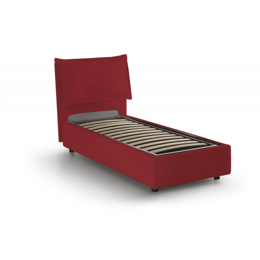 Cama de solteiro de tecido Cama de solteiro de tecido