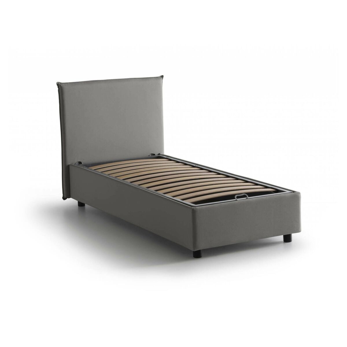 Cama de solteiro de tecido