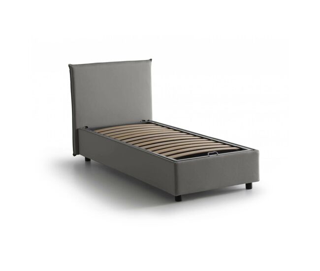 Cama de solteiro de tecido