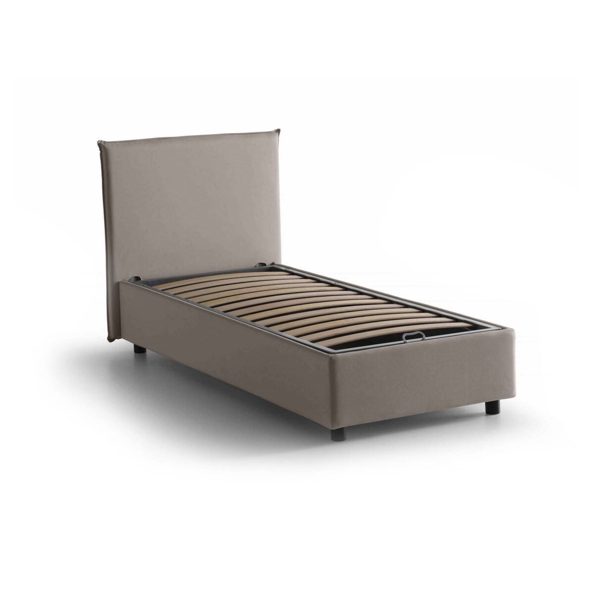 Cama de solteiro de tecido