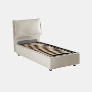 Cama de solteiro de tecido