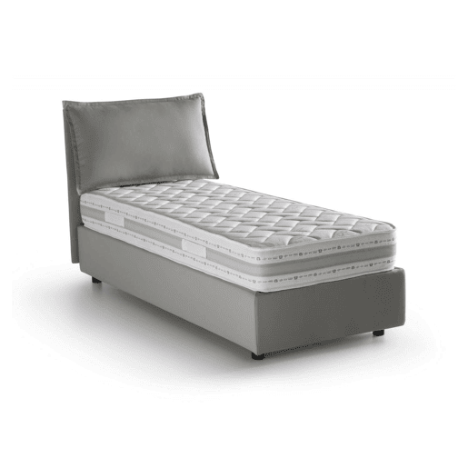 Cama de solteiro de tecido Cama de solteiro de tecido