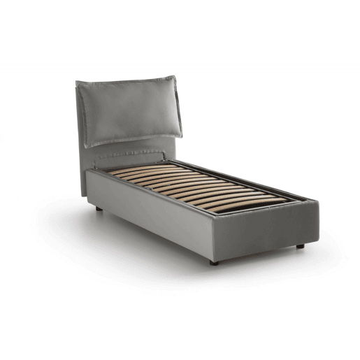 Cama de solteiro de tecido Cama de solteiro de tecido