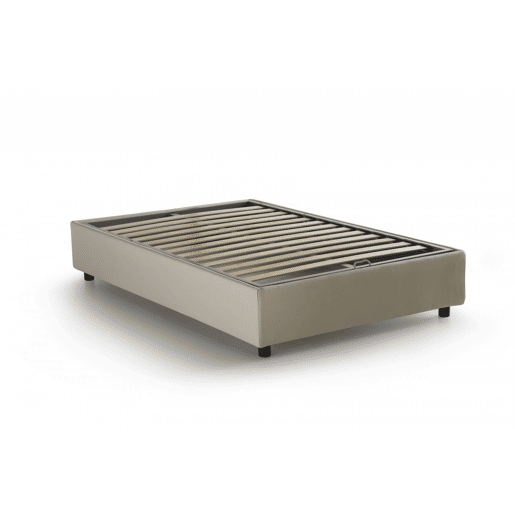 Cama quadrada e meia de tecido