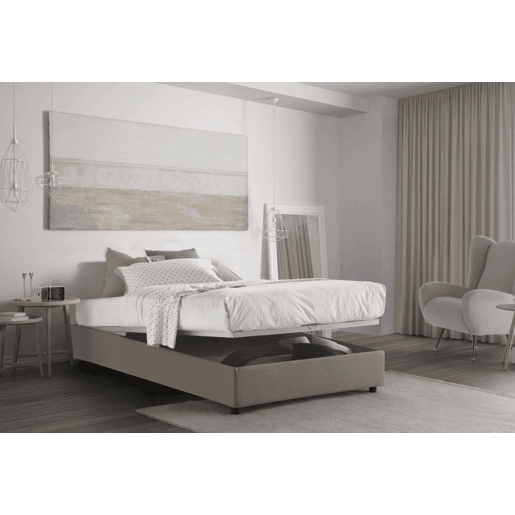 Cama quadrada e meia de tecido Cama quadrada e meia de tecido