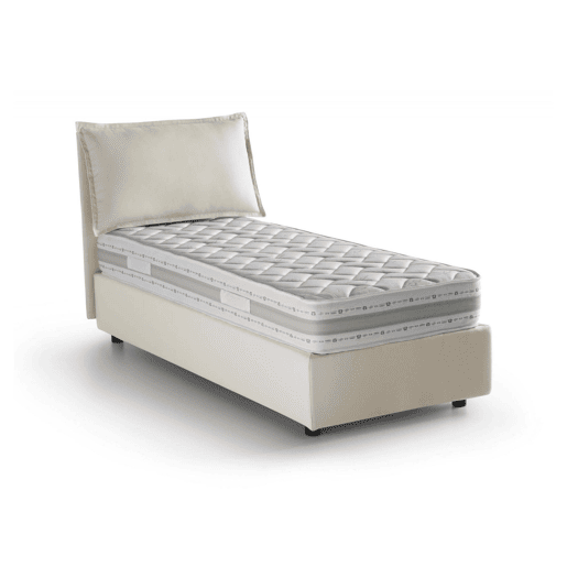 Cama de solteiro de tecido