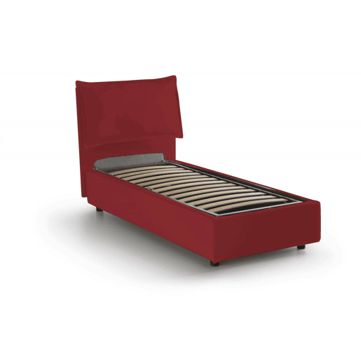 Cama de solteiro de tecido Cama de solteiro de tecido
