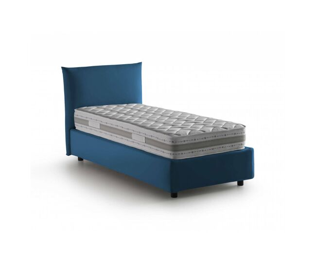 Cama de solteiro de tecido