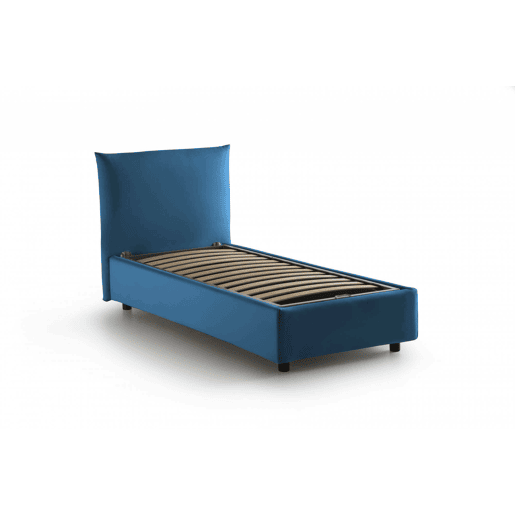 Cama de solteiro de tecido