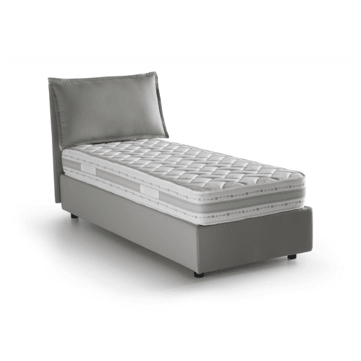 Cama de solteiro de tecido Cama de solteiro de tecido