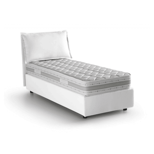 Cama de solteiro de tecido