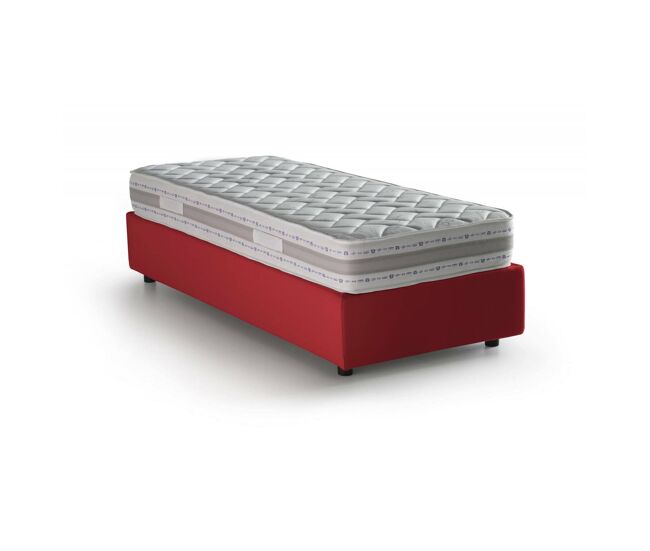 Cama de solteiro de tecido