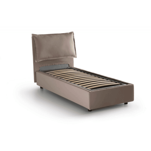 Cama de solteiro de tecido Cama de solteiro de tecido